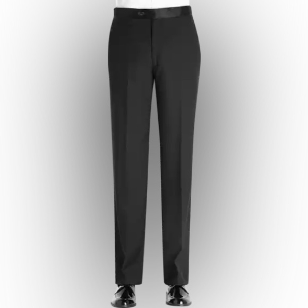 Moores Pronto Uomo Black Tuxedo Pants